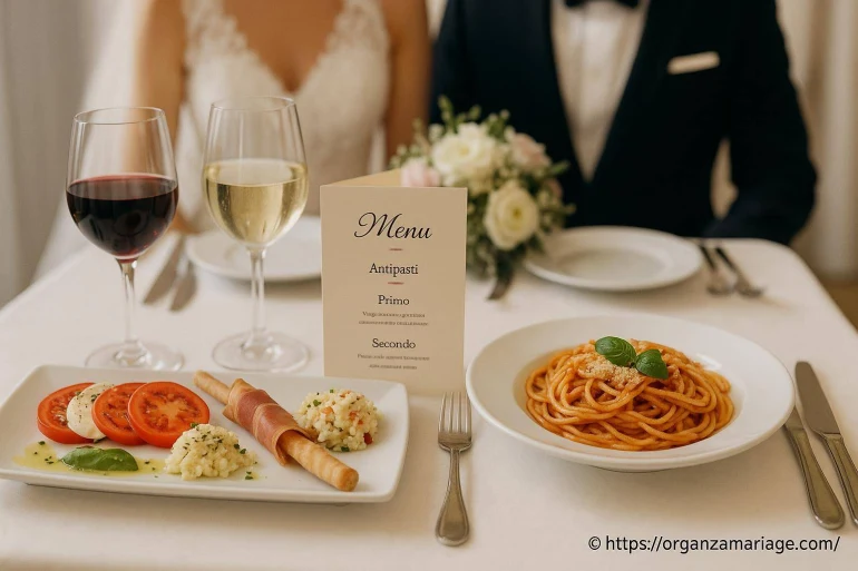 Repas italien pour un mariage : idées de menus et conseils pratiques