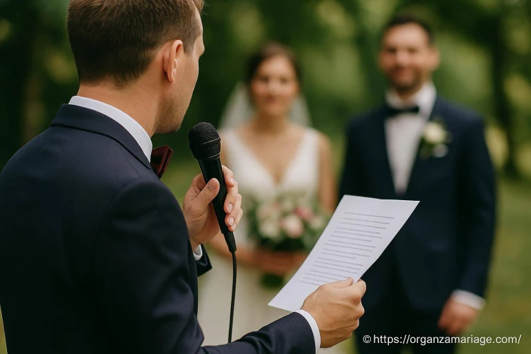 Comment faire un discours de témoin de mariage réussi ?