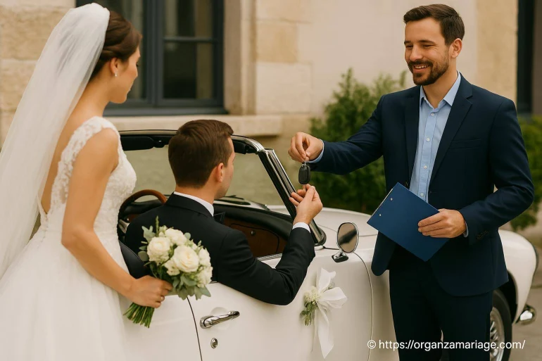 Louer une voiture de mariage sans chauffeur : comment faire étape par étape