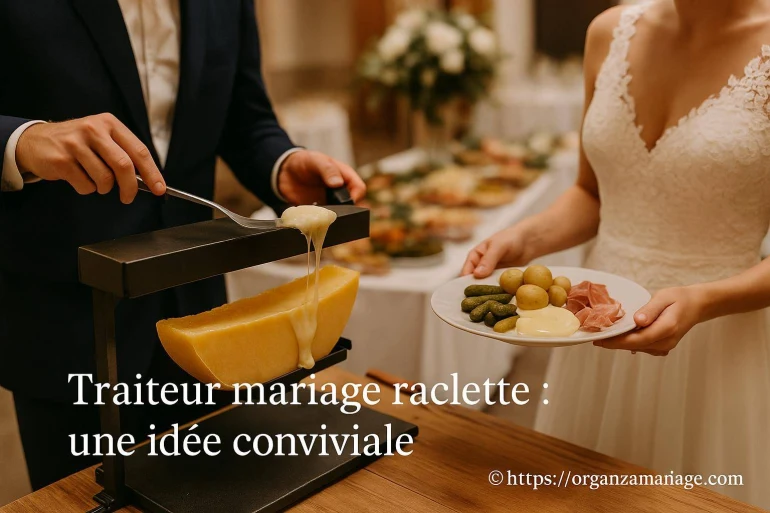 Traiteur mariage raclette : une idée conviviale pour votre réception