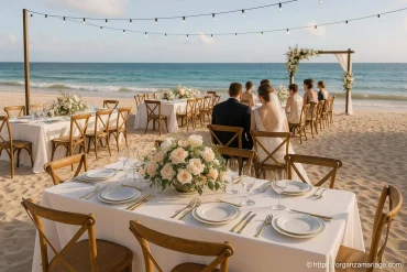 Repas de mariage sur la plage : comment bien organiser cet événement unique