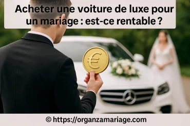 Acheter une voiture de luxe pour un mariage : est-ce rentable ?