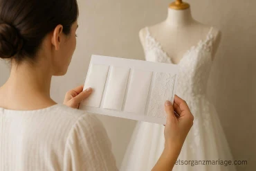 Quel tissu choisir pour une robe de mariée ?