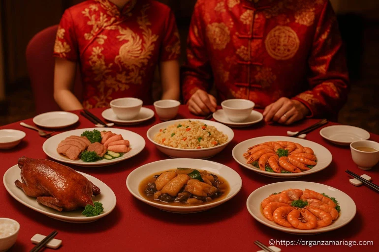 Repas de mariage chinois : plats typiques et traditions incontournables