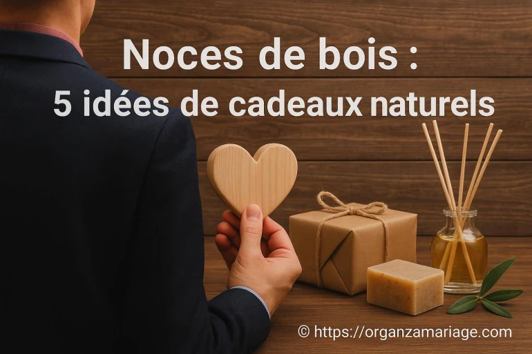 Noces de bois : 5 idées de cadeaux naturels pour célébrer votre anniversaire