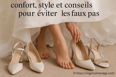 Choisir ses chaussures de mariage : comment allier confort et style sans faux pas ?