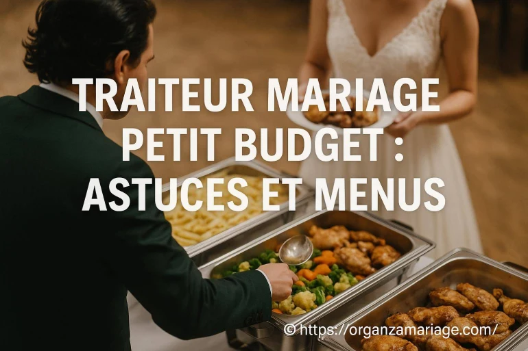 Traiteur mariage petit budget : astuces pratiques et idées de menus