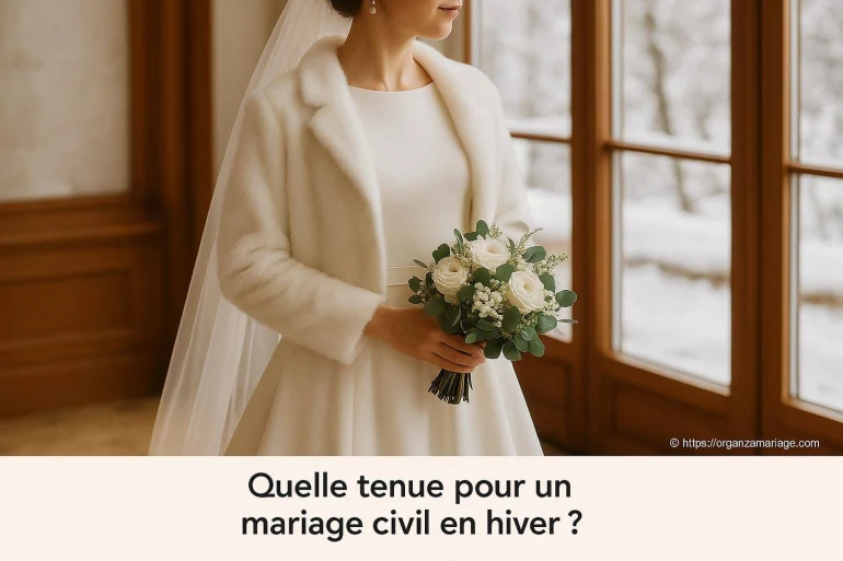 Quelle tenue choisir pour un mariage civil en hiver ?