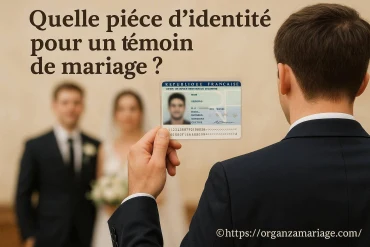 Quelle pièce d'identité pour un témoin de mariage ?