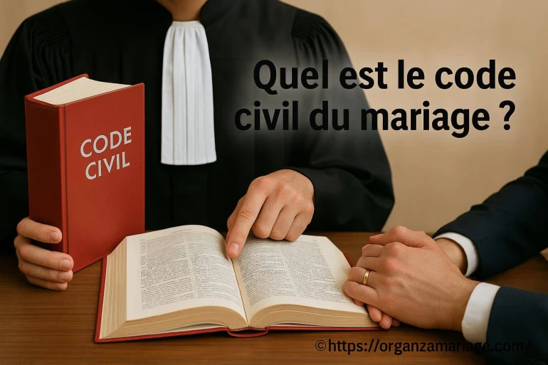 Quel est le code civil du mariage en France ?