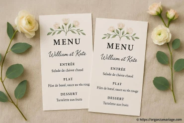 Menus pour un repas de mariage mixte : comment satisfaire tous les invités