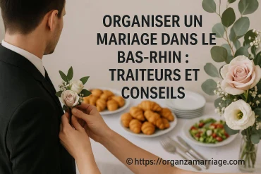 Organiser un mariage dans le Bas-Rhin : traiteurs et conseils essentiels