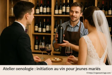Atelier œnologie : initiation au vin pour jeunes mariés, comment bien commencer ?