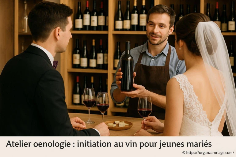 Atelier œnologie : initiation au vin pour jeunes mariés, comment bien commencer ?