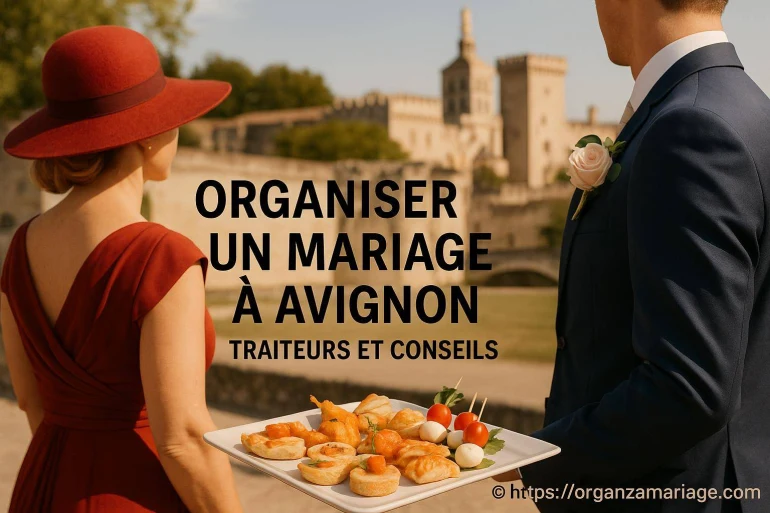 Organiser un mariage à Avignon : traiteurs et conseils pour réussir votre journée