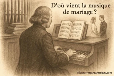 D'oĂč vient la musique de mariage et quelle est son origine ?