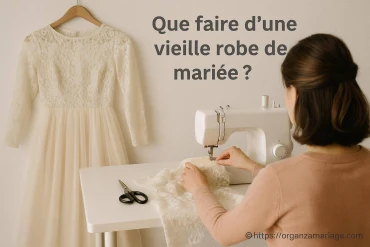 Que faire d'une vieille robe de mariée ? idées et conseils pratiques
