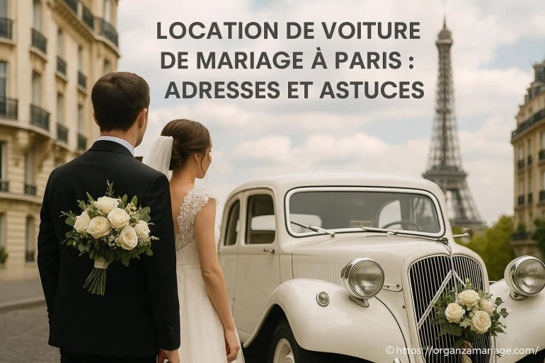 Location de voiture de mariage à Paris : quelles adresses et astuces choisir ?