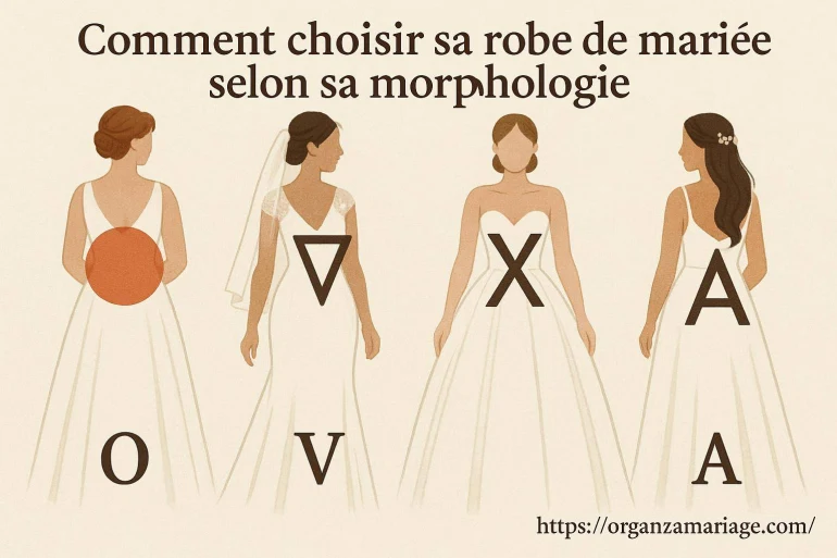 Comment choisir sa robe de mariée selon sa morphologie ?