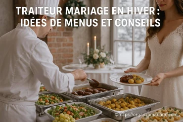 Traiteur mariage en hiver : idées de menus chaleureux et conseils pratiques