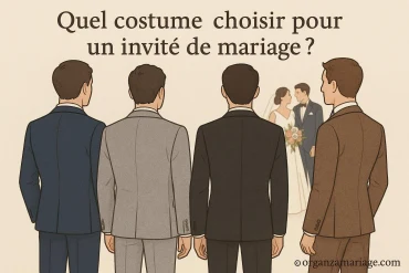 Quel costume choisir pour un invité de mariage ?