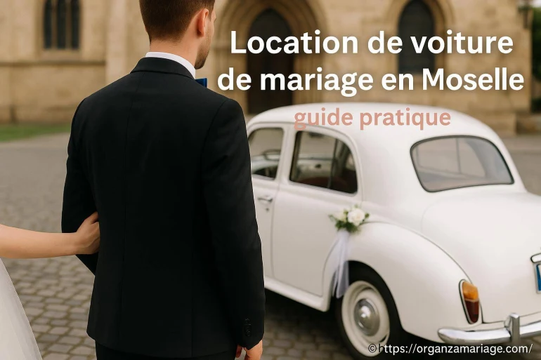 Location de voiture de mariage en Moselle : guide pratique pour un jour parfait