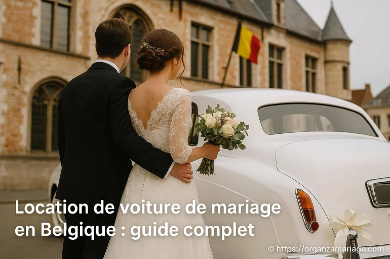 Location de voiture de mariage en Belgique : guide complet pour un jour parfait