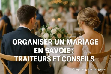 Organiser un mariage en Savoie : traiteurs et conseils pour réussir votre événement