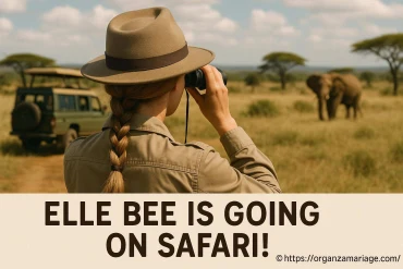 Elle bee participe à un salon du mariage au west midlands safari park en 2025