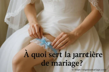 À quoi sert la jarretière de mariage ?