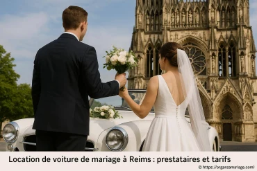 Location de voiture de mariage à Reims : quels prestataires choisir et à quels tarifs ?