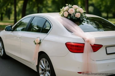 Comment décorer une voiture de mariage : idées et conseils pratiques