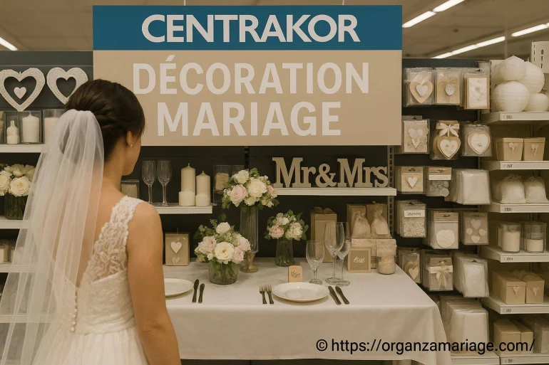 Centrakor décoration mariage : que trouver en magasin pour votre jour J ?