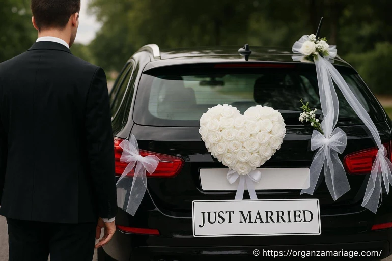 Tout savoir sur les kits de décoration voiture mariage : conseils et idées