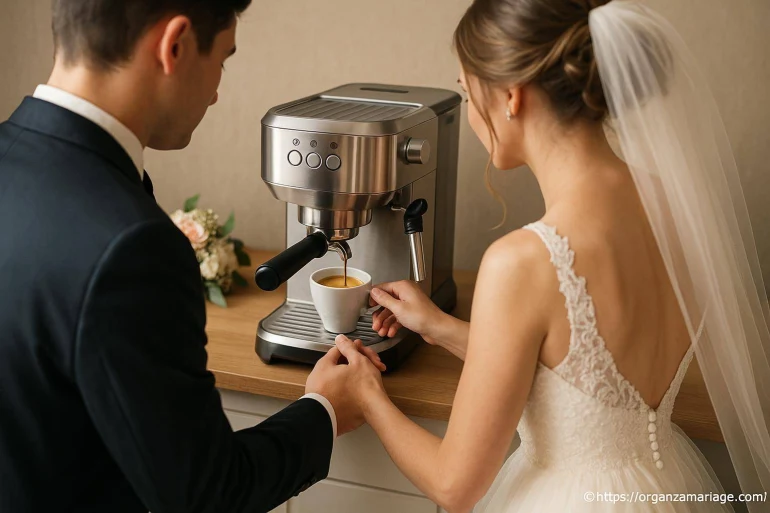 Machine à café expresso : pourquoi c’est le cadeau parfait pour les jeunes mariés