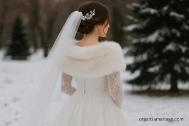 Que mettre sur une robe de mariée en hiver ? Conseils et idées pour rester élégante