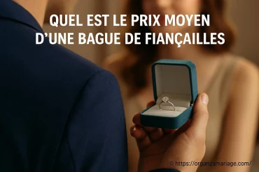 Quel est le prix moyen d'une bague de fiançailles ?