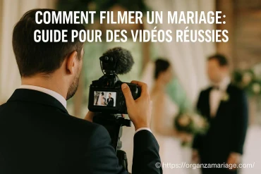 Comment filmer un mariage : guide complet pour réussir vos vidéos