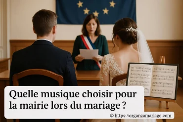 Quelle musique choisir pour la mairie lors du mariage ?