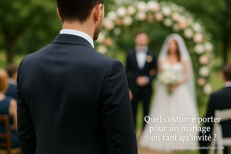 Quel costume porter pour un mariage en tant qu’invité ?