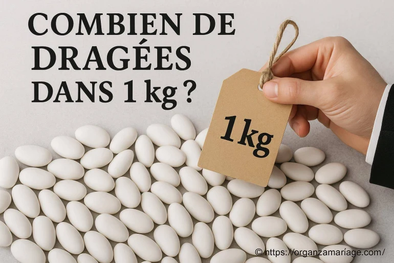 Combien de dragées y a-t-il dans 1 kg ?