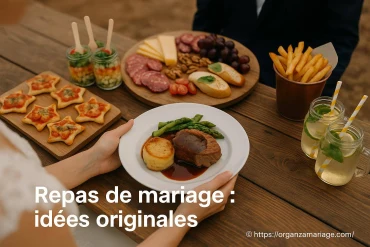 Repas de mariage : idées originales pour surprendre vos invités