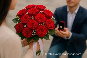 Quelles fleurs choisir pour une demande en mariage ?