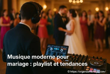 Musique moderne pour mariage : quelle playlist choisir et quelles tendances suivre ?