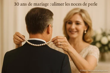 30 ans de mariage : comment sublimer vos noces de perle