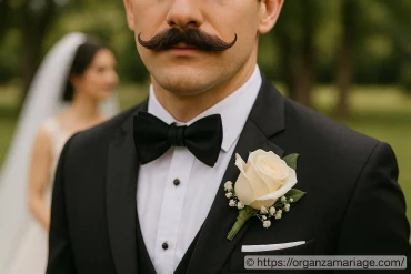 Moustache au mariage : idées et conseils pour un look parfait