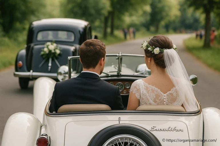 Cortège de mariage : comment choisir une traction ou une excalibur pour un style rétro