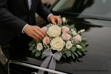 Réaliser une composition florale pour voiture de mariage : guide et conseils pratiques
