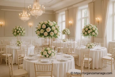 Décorer une salle des fêtes pour un mariage : nos idées créatives !