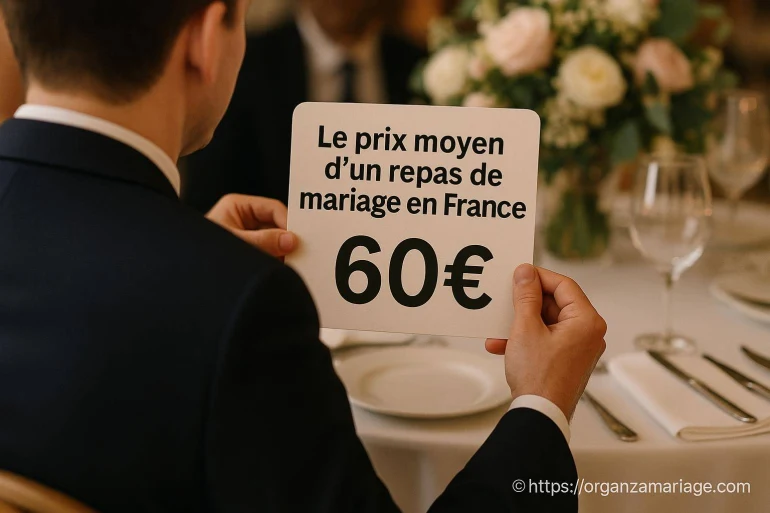 Le prix moyen d'un repas de mariage en France : à quoi s'attendre ?